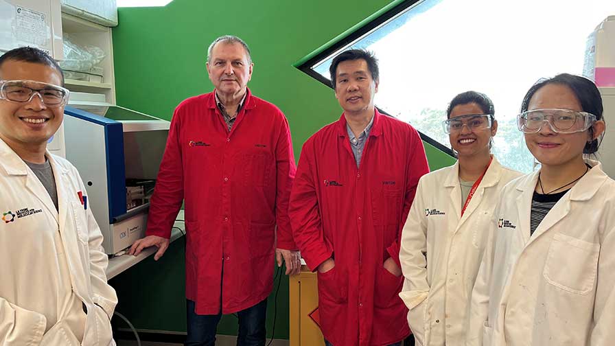 CEM MultiPep 1 Automated Parallel Peptide Synthesiser installation at LaTrobe University