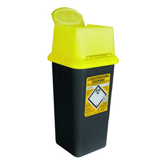 Disposal Container SHARPSAFE®SHARPSAFE® of the 5th GENERATION with significant reduction of the carbon footprint.There is a Sharpsafe container to suit every purpose.-Sustainable solutions to prevent the risk of sharps injuries-Available ce_1910247