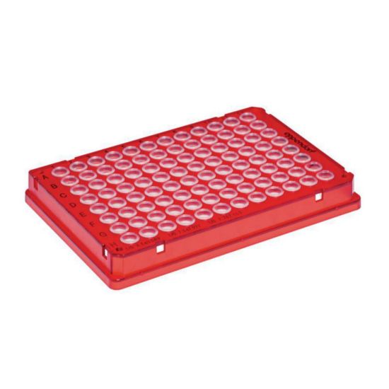 twin.tec PCR plate 96 skirted, (wells colorless) red, pack of 25_1525707