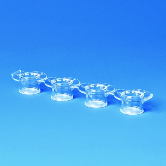 BRAND Insert Strips of 4, 0.4µm PS, CellGrade Plus Surface, Even Walls ...