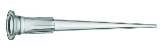 Natural long microtips 10 μl low protein binding, autoclavable, thin tip, pack of 10x96_1575125