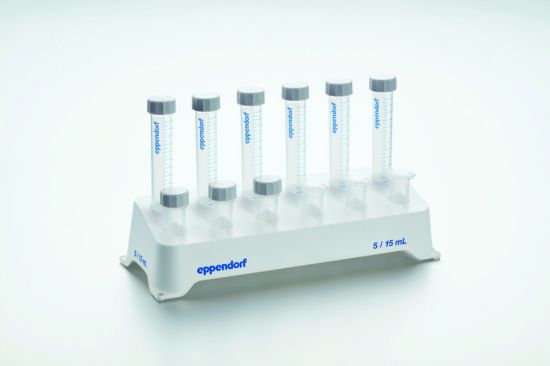 Eppendorf Tube Rack for 5.0 and 15 ml Vials, 16 Seats, White ...
