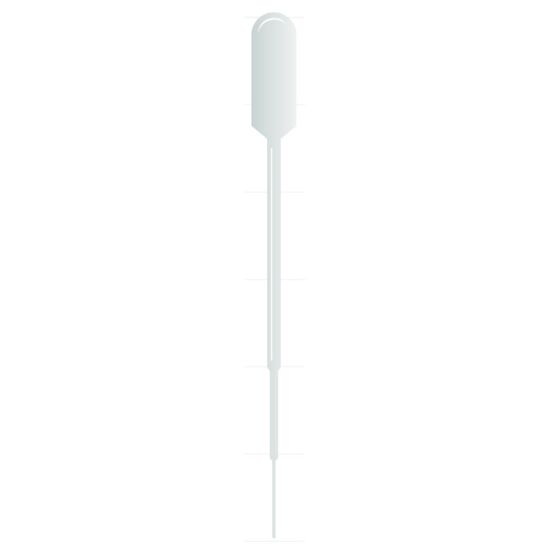 Transfer Pipets 5 ml, sterile extra fine tip, large bulb, individually wrapped, pack of 400_1592569