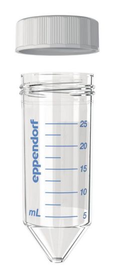 Conical Tubes® 25 mL with screw cap, PCR, clean, sterile, pyrogen-, DNase-, RNase- and DNA-free, colourless, pack of 4 bags á 50 tubes_1607172