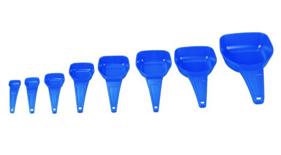 Measuring spoon set, PS, blue (8 spoons 0.5-50 ml)_1607871