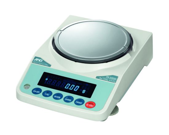 Precision balance FX-1200i-WP 1220 g / 0.01 g, weighing plate 150 mm Ø_1609535