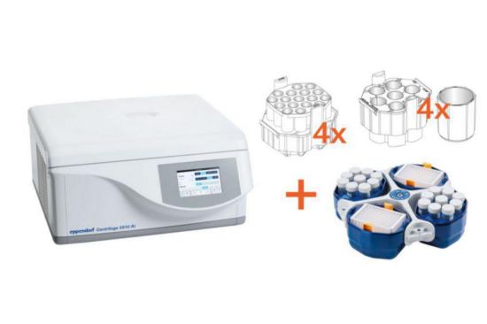 Centrifuge 5910 Ri, refrigerated, with rotor S-4xUniversal incl. universal cup, 230 V/50 - 60 Hz, versatility solution_1726155