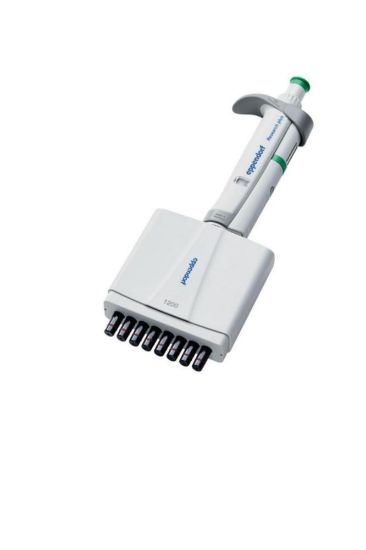 Research® plus , 8-channel, variable, 120-1,200 μL, green, incl. epT.I.P.S.®-Box_1868649