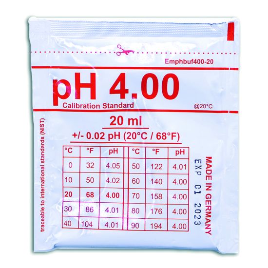 pH calibration-solution "4.00 pH" pack of 25x20ml_1882065