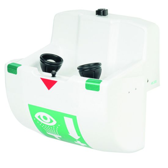 Eye-/face wash unit PremiumLinePremiumLine eye-/face wash unit with bowl and lid, wall mounded-Housing, lid and bowl made of UV and impact resistant ABS plastics-Integrated protective cover against dust-Actuation by pulling down the lid-Bal_1893281
