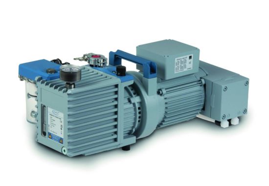 Rotary Vane Vacuum Pump RC 6The Rotary Vane Vacuum Pump RC 6 has been designed to minimise the adverse effects of condensable and corrosive vapours. Its main components are a two-stage rotary-vane pump and a two-stage chemistry diaphragm fo_1900785