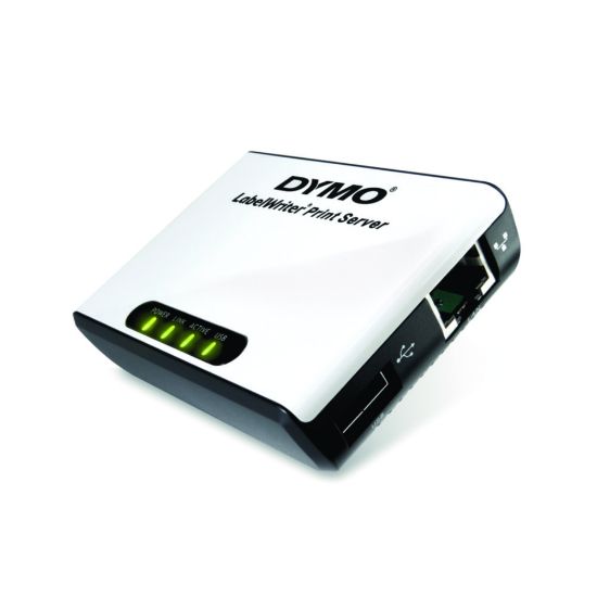 Print Server DYMO® LabelWriter™The Print Server is an easy-to-set-up network adapter that allows a LabelWriterä label printer to be integrated into the computer network. Any workstation in the network can send print jobs wirelessly to a lab_1902575