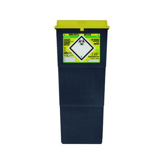 Hospidex nv SHARPSAFE 5th Generation Disposal Container, 25 L ...