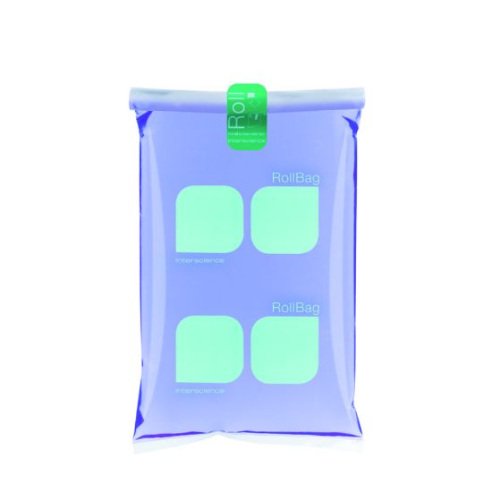 Sampling bags, RollBag®, HDPESterile sampling bags with a sticker closure for the collection of any liquid and solid samples.-100 % metal free-Waterproof, resistant closure-With labeling field-Single, sterile packaging-Film in PolySilk®-Gam_1910659