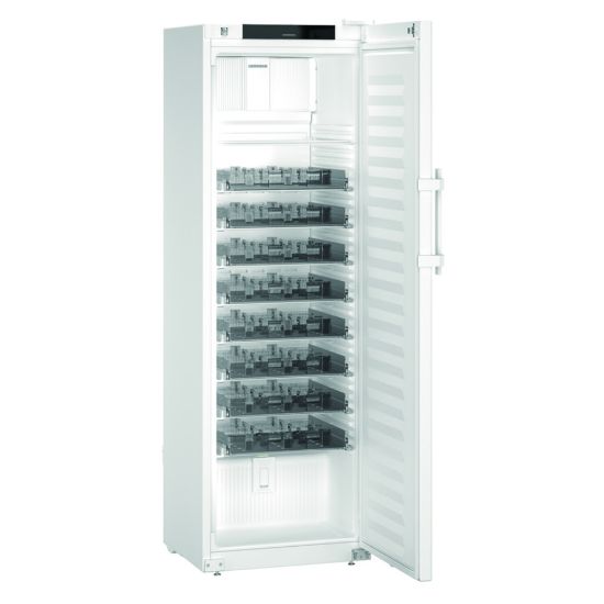Pharmaceutical refrigerator HMFvh Perfection, with pharmacist drawersRefrigerators for storing temperature-sensitive samples and preparations, such as medicines and vaccines. With dynamic cooling system and auto defrost. The integrated data_1910956