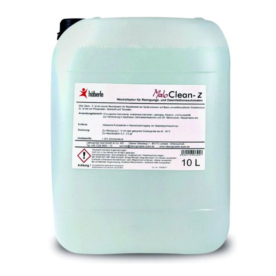 Neutraliser MaloClean ZNeutraliser for washer-disinfectorsFor use in laboratories, pharmacies, central sterilisations and operating theatres, dairy kitchens, water laboratories, etc.-Area of application: Surgical instruments, anaesthetic ut_1913259