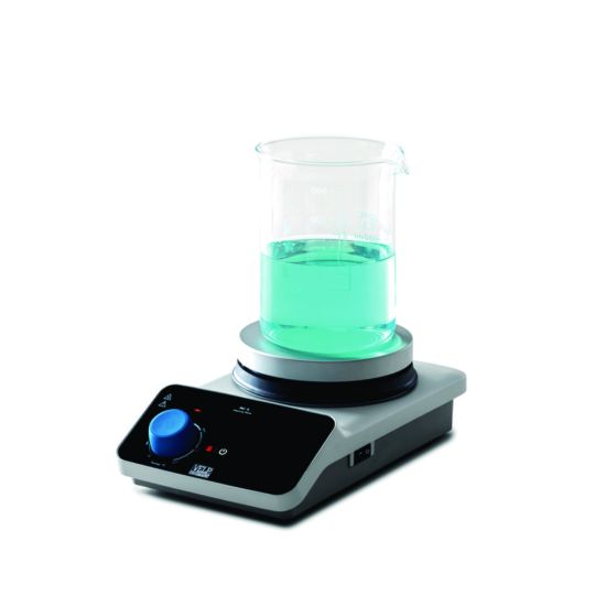 Hotplate RC 5Hotplate made of aluminium alloy ensures good temperature homogeneity and optimal heat transfer. Ideal for everyday laboratory applications, such as preparing basic solutions and media, as well as dissolving buffers and reagent_1913403