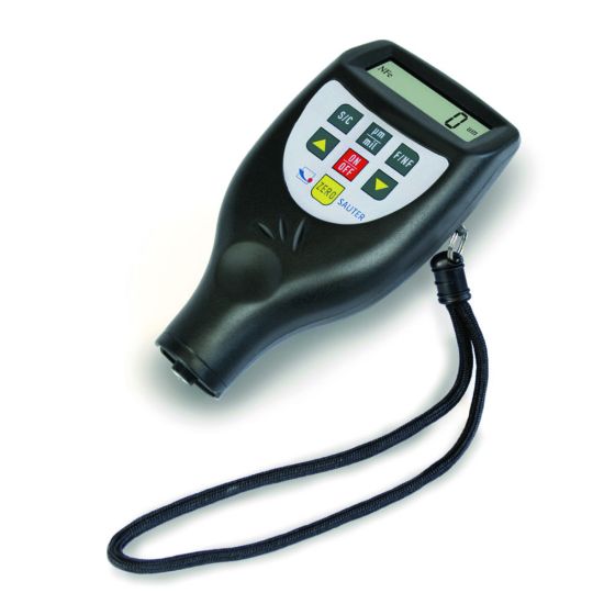 Coating thickness gauge, digital, TC-FFor non-magnetic coatings on iron and steel. The Offset-Accur function allows you to adjust the instrument precisely on the locally measured range by a two-point calibration. This results in a higher ac_1917996