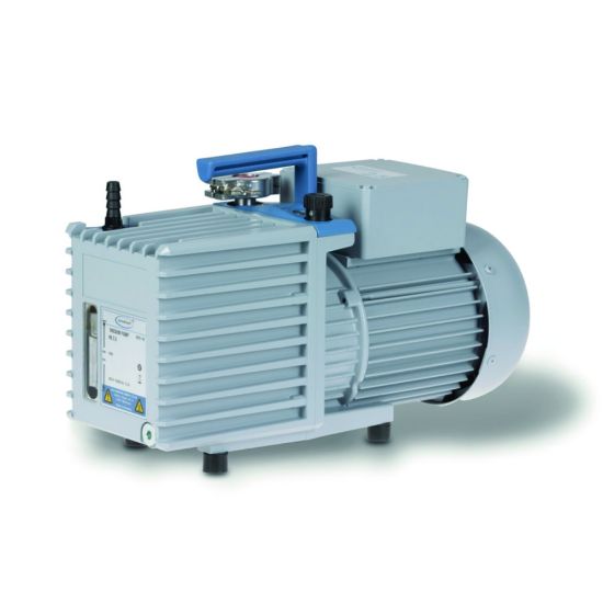 Rotary vane pump RE 2.5, one-stageThe powerful rotary vane pumps are ideal for laboratory and process applications that require a very good ultimate vacuum at medium gas flow rate. Typical applications are lyophilisation, fine vacuum distil_1918373