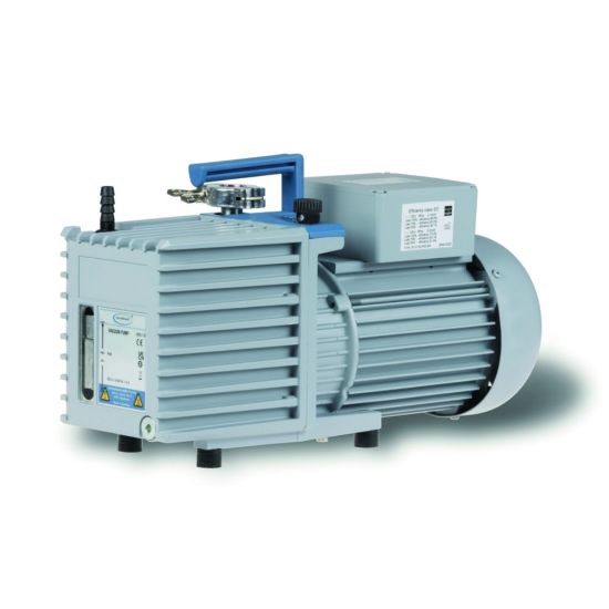 Rotary vane pump RE 6, one-stageThe powerful rotary vane pumps are ideal for laboratory and process applications that require a very good ultimate vacuum at medium to increased gas flow rate. Typical applications are lyophilisation, fine va_1918380