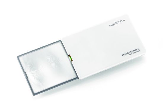 Magnifying lens, easyPOCKETSilver, with illumination: ultra flat SMD LED._1918589