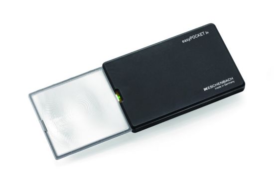 Magnifying lens, easyPOCKETSilver, with illumination: ultra flat SMD LED._1918566