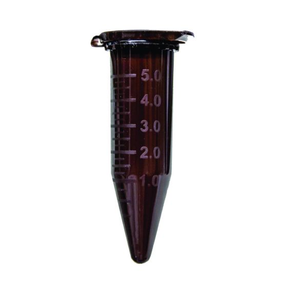 LLG-Centrifuge tube 5ml amber, non-sterile, pack of 250_1493381