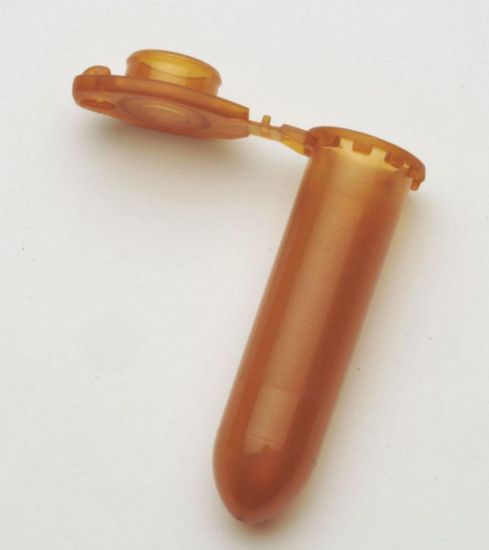 Safe- Lock Reaction Vessels, 2 ml, Amber, Pack of 1000_1511539