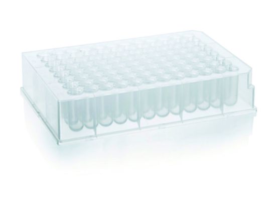 Deep well plate, 1.2 ml 96-well, PP, non-sterile, stackable, low, profile, pack of 50_1503716