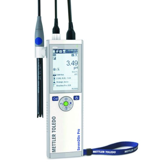 Mettler-Toledo Seven2Go pH/Ion-Meter S8 Standard Kit with InLab Expert ...