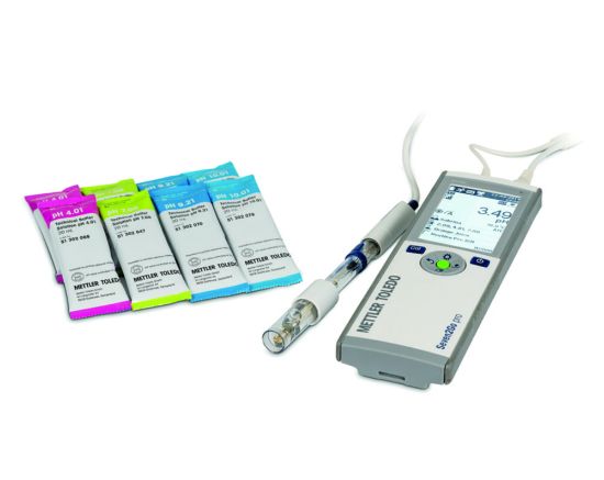 Mettler-Toledo Seven2Go pH/Ion-S8-Biotech-Kit Portable pH/Ion Meter ...