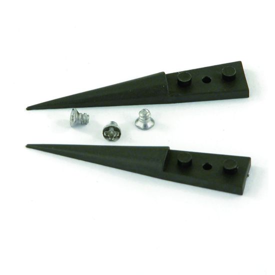 Tip set for replaceable tip tweezers const. of 2 tips, 3 screws for 6.266 879_1512695