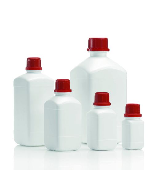 Square shape bottles 2500 ml HDPE white, without closure_1522464