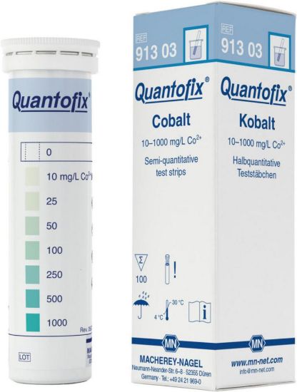 Quantofix test strips, cobalt pack of 100_1522776