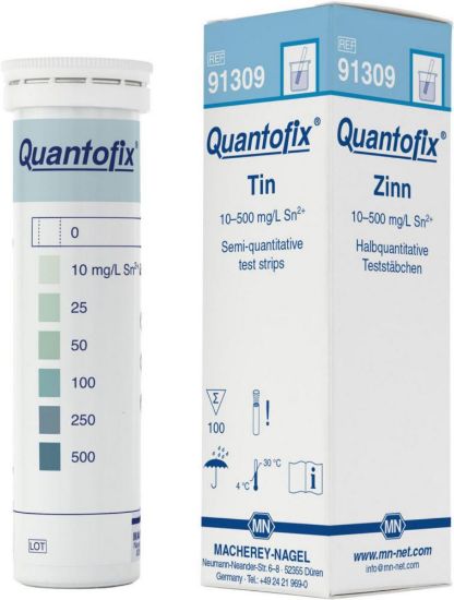 Quantofix test strips, tin pack of 100_1522867