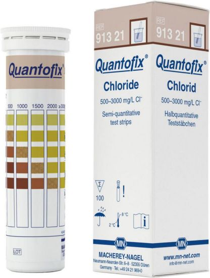 Quantofix test strips, chloride pack of 100_1522881