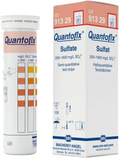 Quantofix test strips, sulphate pack of 100_1522899