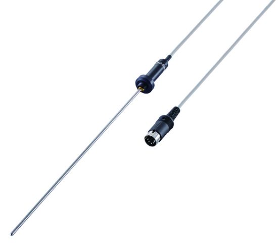 Temperature probe PT 100.70 stainless steel, immersion depth 230 mm dia. 3 mm, f. RET control-visc_1550735