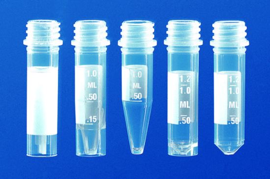 Reaction tubes PP without cap 2,0ml pack of 1000 with condition-ring grad._1567444