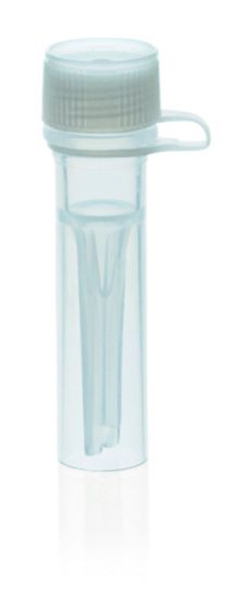 Reaction vessels 0.5 ml, PP Screw cap PE, non-sterile, non graduated With stand ring, pack of 1000_1567425