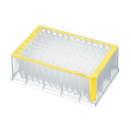 DeepWell plates 96 well 1000 μl, yellow, sterile pack of 20_1598750