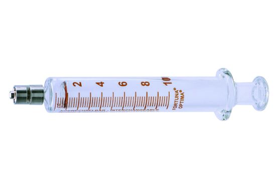 All-glass syringes, 3 ml, with metal cone, LUER-LOCK_1600501