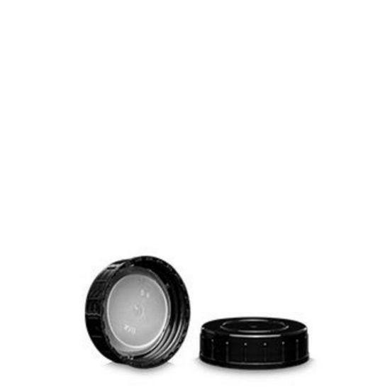 Rixius AG Screw-Cap DIN 45, Black PPN with LDPE Insert | John Morris Group