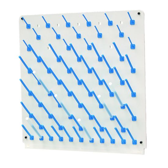 Draining boards without fluting LaboPlast®, 60 x 60 cm, PVC comp. with attached rods_1605659