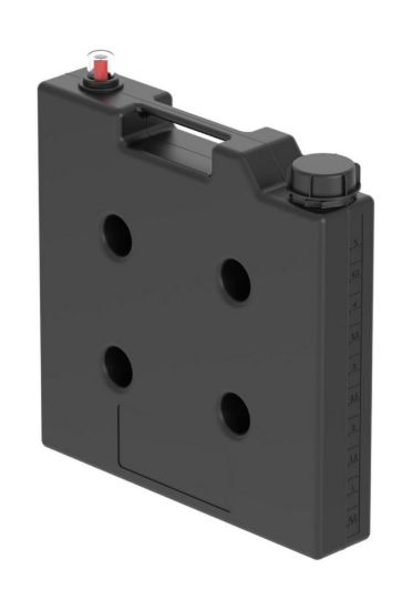 Space saving canisters, HDPE, electrically conductiveWithout UN approval._1930914