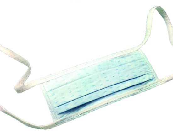 Surgical masks Tie-On with 4 strips, pack of 50_1816194