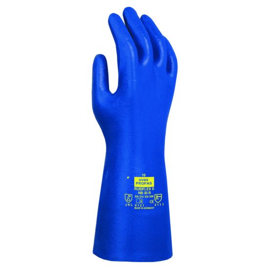 Protection gloves RUBIFLEX S NB35B ca.35 cm, size 8, type 60224, blue, pair_1811288