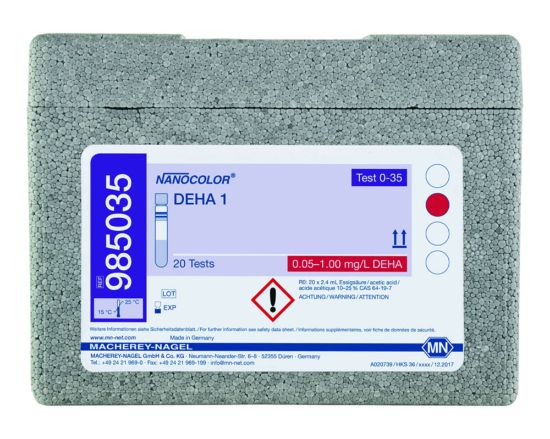 NANOCOLOR DEHA 1 Tube test with Barcode pack of 20 tests_1510645
