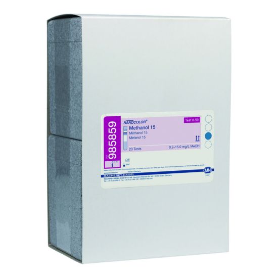 NANOCOLOR Methanol 15 Tube test with Barcode pack of of 23 tests_1510667