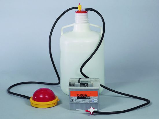 Battery pump, foot run with UNI stopper_1601877